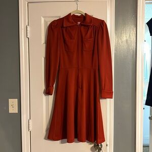 Vintage 70s Mindy Malone Midi Dress
